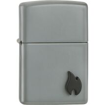 Zippo Flame Flat grey 2007967