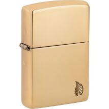 Zippo Flame Armor Case Messing 60007336