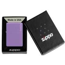 Zippo Smoky Lavender mit Logo 60007432