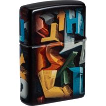 Zippo Abstract Letters 60007394